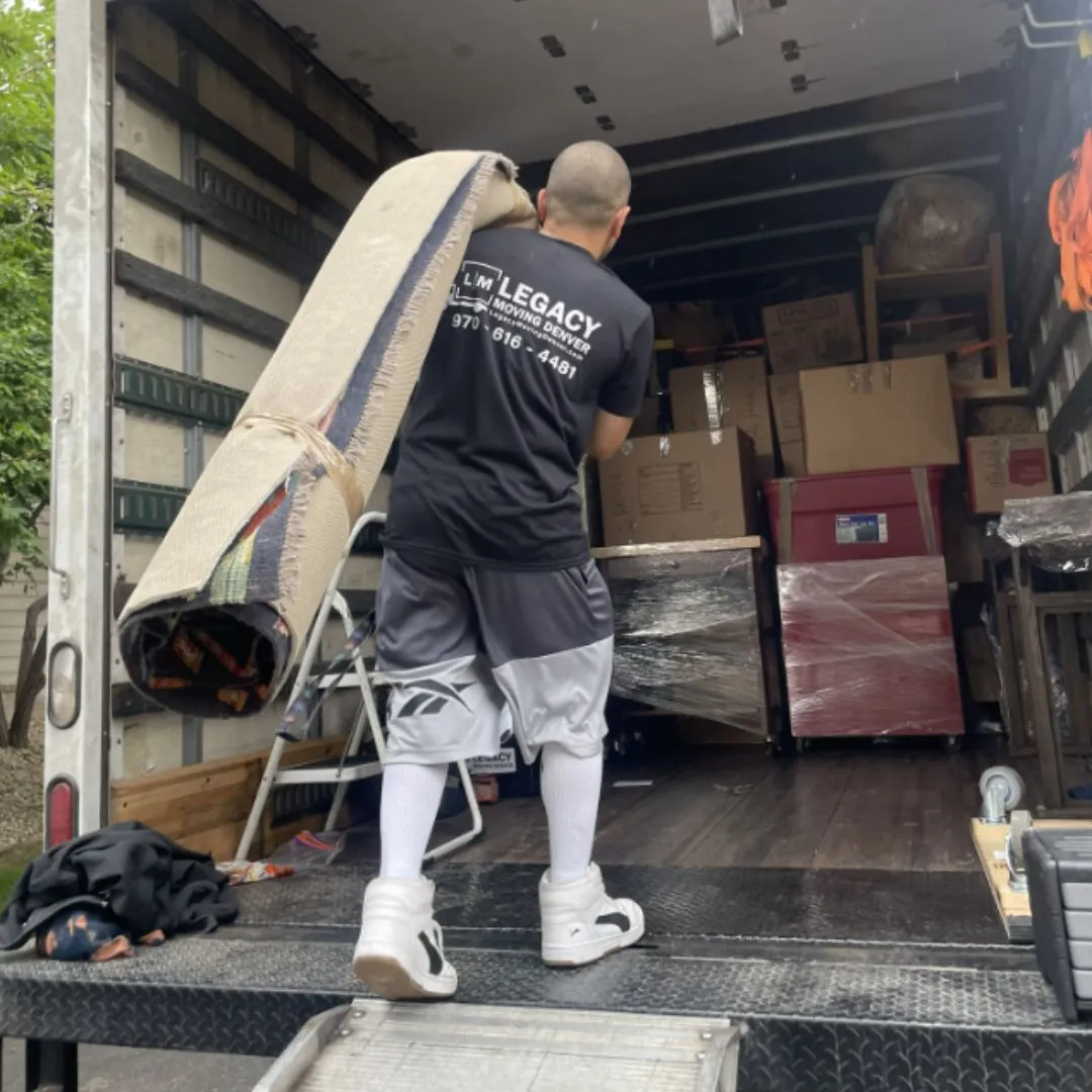 Legacy Moving Denver commercial movers in action