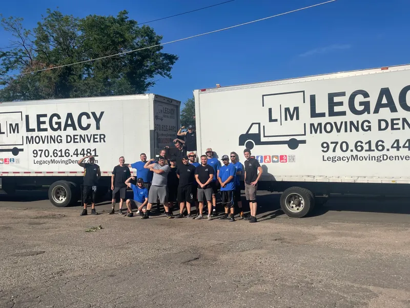 Legacy Moving Denver team in action
