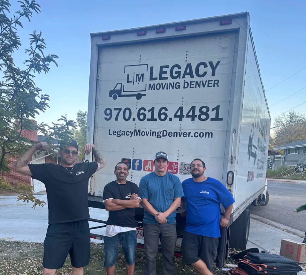 Legacy Moving Denver four man crew
