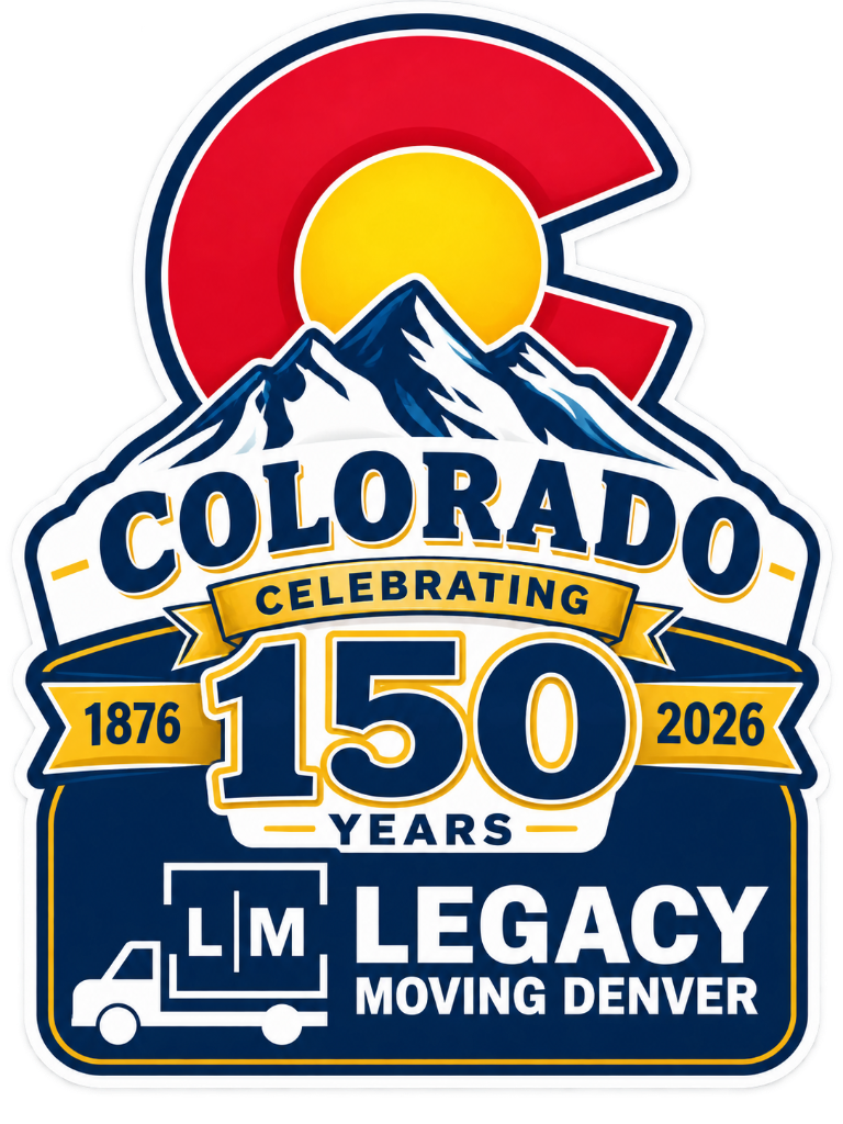 Colorado Celebrating 150 Years - Legacy Moving Denver